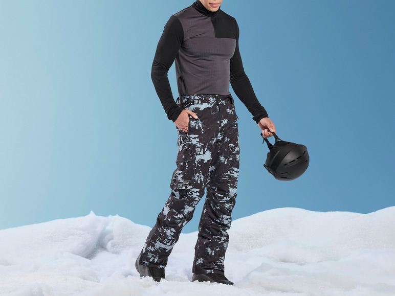 CRIVIT Herren Freeride Hose, wasserabweisendes Obermaterial