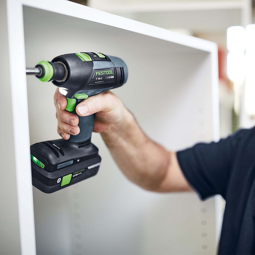 FESTOOL 18V Brushless T 18 2-Speed Drill in Systainer Skin 576448