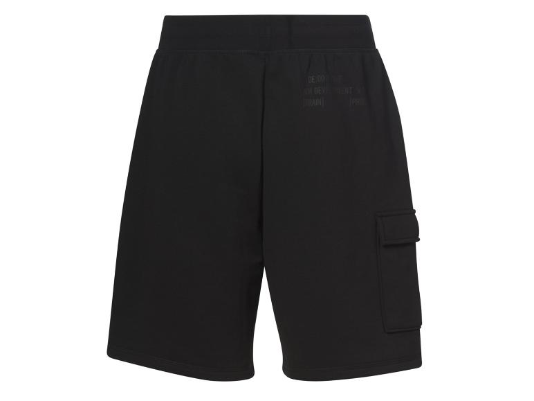 CRIVIT Herren Sweatshorts mit angerauter Innenseite und HeiQ Mint