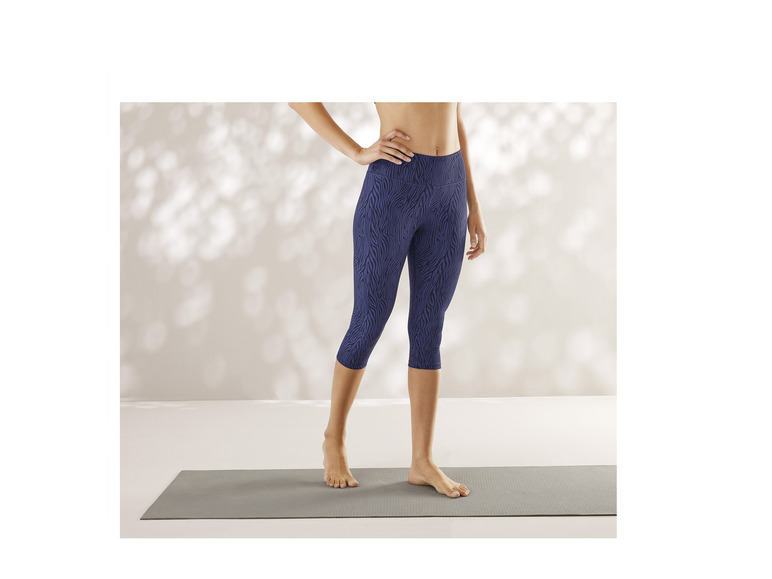 CRIVIT Damen Funktionscapri, Schlüsseltasche im Bund