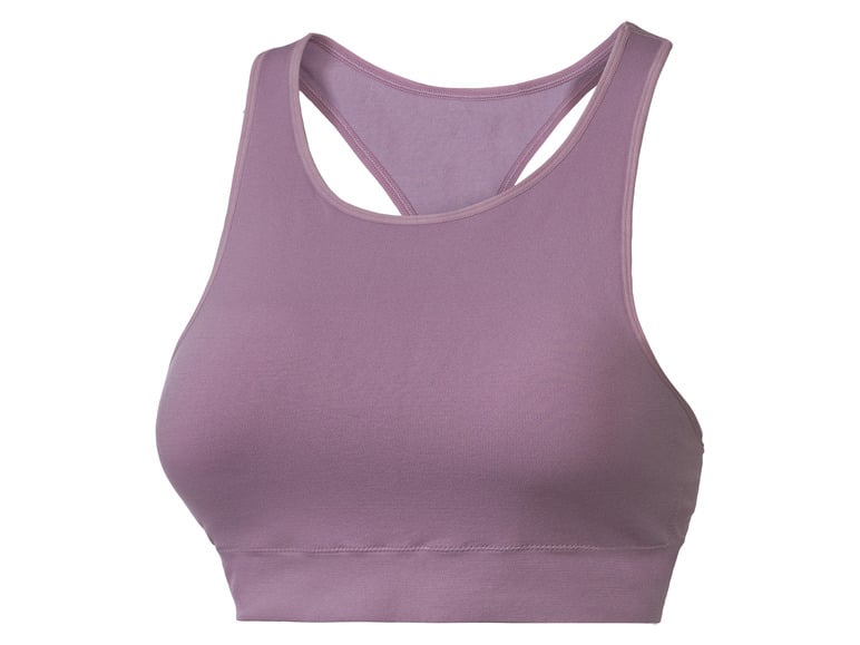 CRIVIT Damen Sport Bustier, Light-Level, mit herausnehmbaren Cups