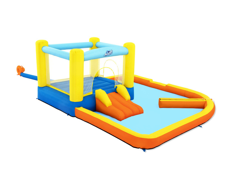 Bestway H2OGO!® Mega-Wasserpark Beach Bounce™ mit Dauergebläse