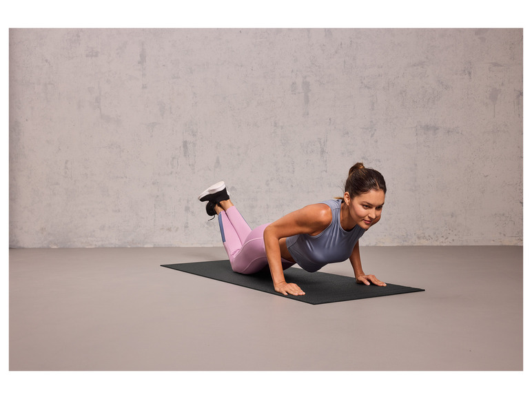 CRIVIT Fitness- und Yogamatte, 183 x 61 cm, mit Tragegurt