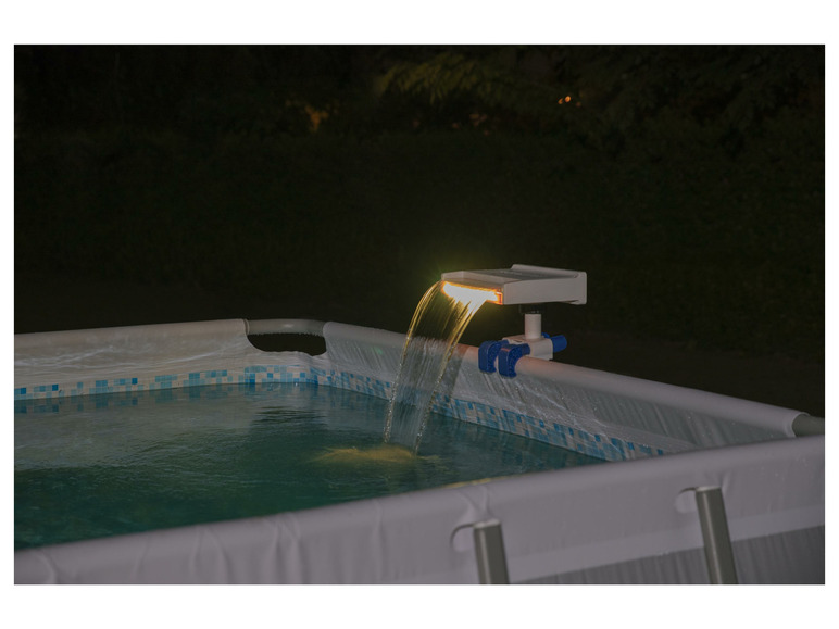 Bestway Flowclear™ LED-Wasserfall, weiß