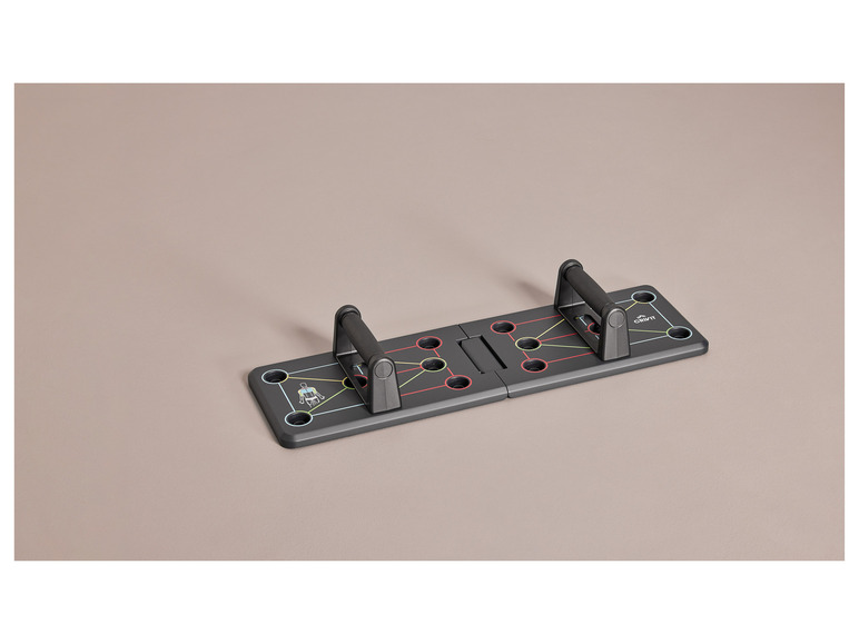 CRIVIT Push-up-Board / Fitnessroller, mit ergonomischen Griffen