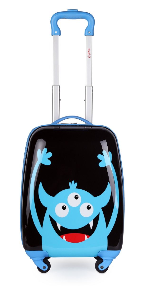 For Kids - MONSTER, children's suitcase, trolley, suitcase for children, travel suitcase