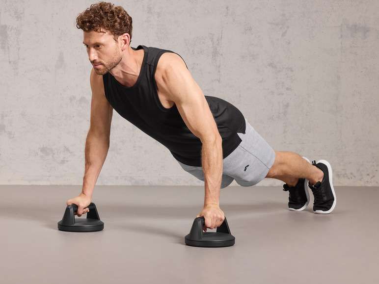 CRIVIT Schlingentrainer / Klimmzugstange / Pushup Griffe