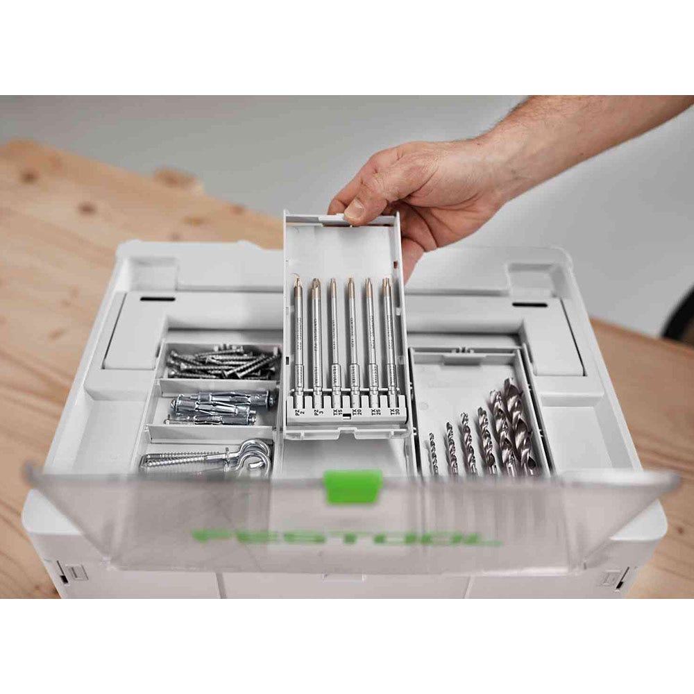 FESTOOL Systainer3 SYS 3 Medium 237mm x 396mm w/ Storage Lid 577348