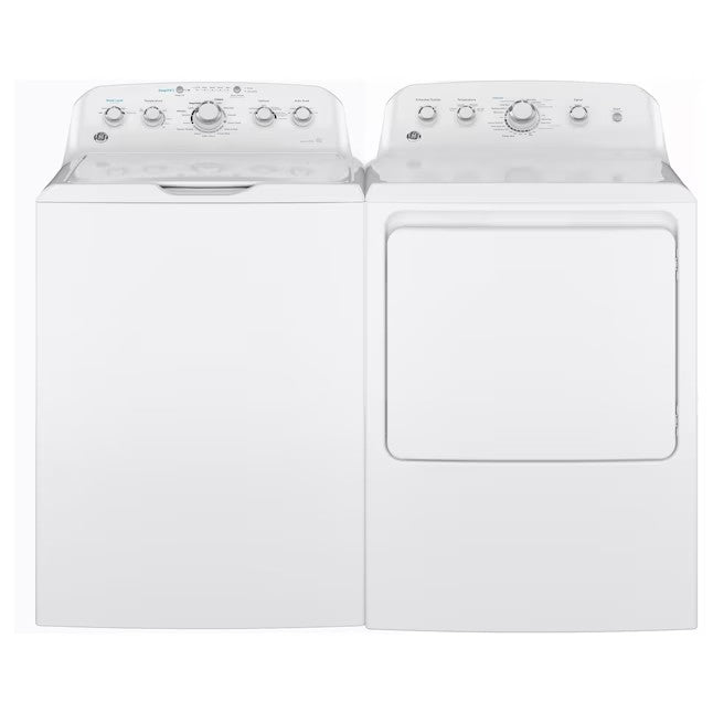 GE 4.5-cu ft High Efficiency Agitator Top-Load Washer (White)