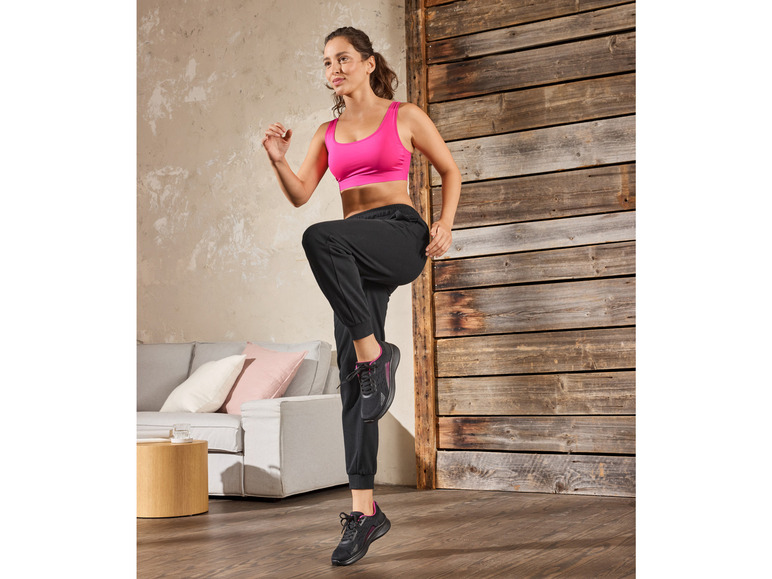 CRIVIT Damen Sportbustier, Medium-Level, herausnehmbare Pads