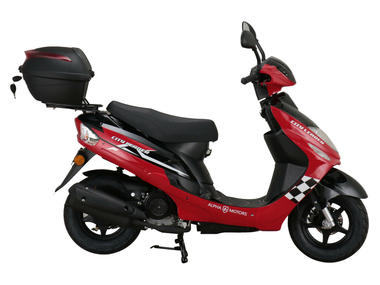 Alpha Motors Motorroller CityLeader 50 ccm EURO 5 inkl. Topcase