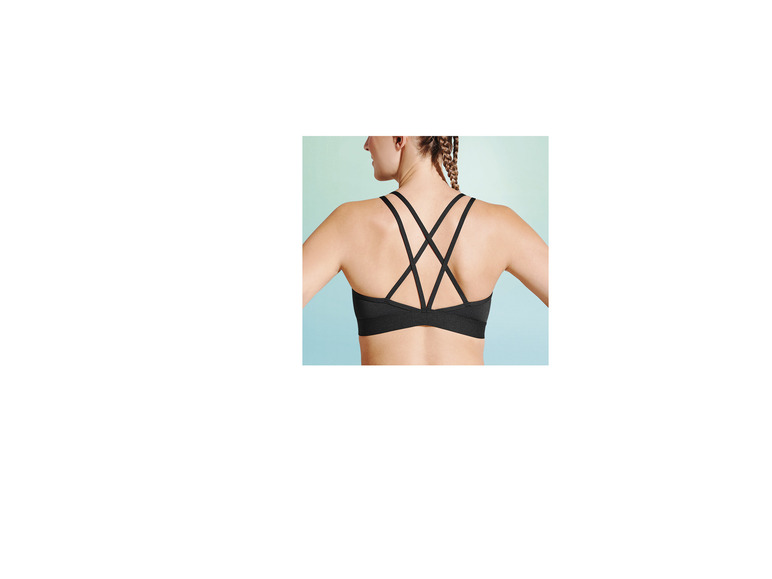 CRIVIT Damen Sport-Bustier, Light Level, kühlend