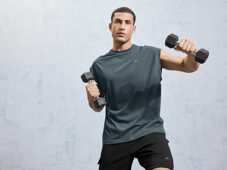 CRIVIT Herren Funktionsshirt im Oversize-Schnitt