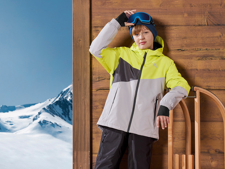 CRIVIT Kinder Skijacke, wärmende Wattierung