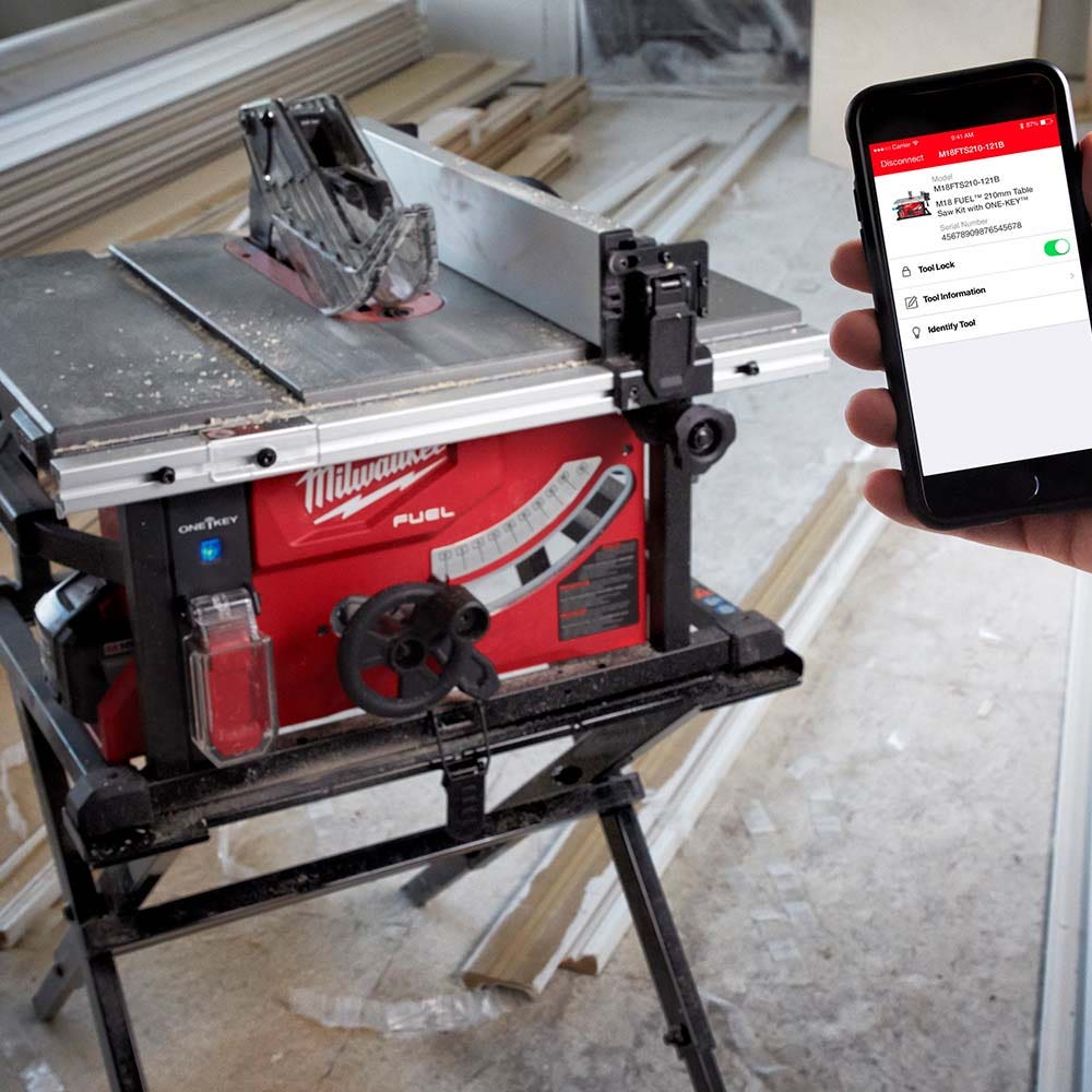 MILWAUKEE 18V FUEL 210mm Table Saw with ONE-KEY Skin M18FTS210-0