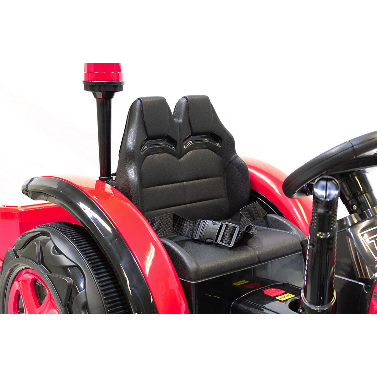 Kidcars Kinder Elektro Traktor 2X30W 12V 7Ah 2.4G RC inkl Anhänger grün