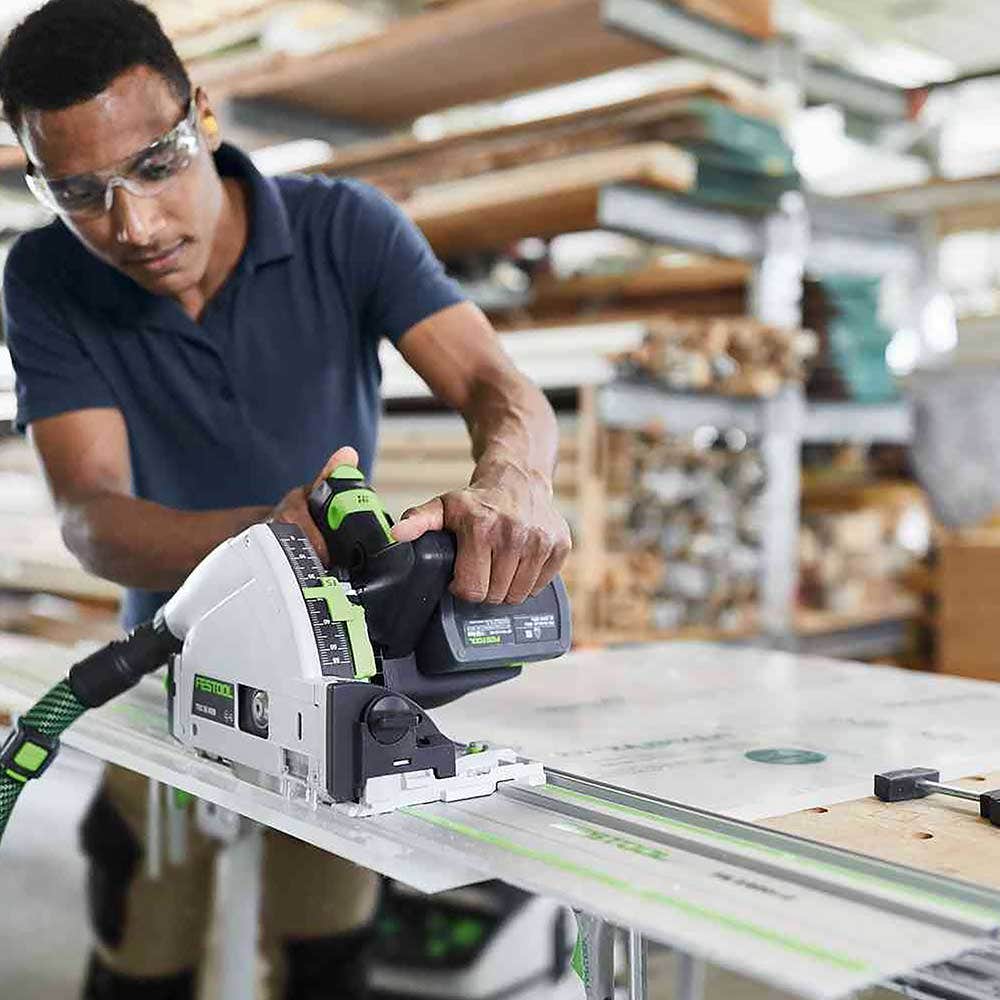 FESTOOL 18V Brushless 2 x 5.2Ah 160mm TSC 55K Plunge Saw Bluetooth XL Kit 577113