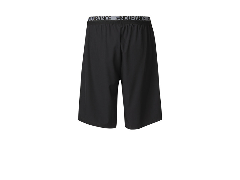 CRIVIT Herren Funktionsshorts, umlaufender Print am Bund