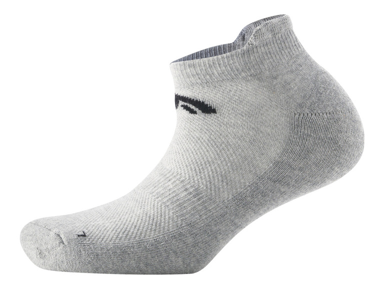 CRIVIT Damen Sport-Sneakersocken, 5 Paar, mit Bio-Baumwolle