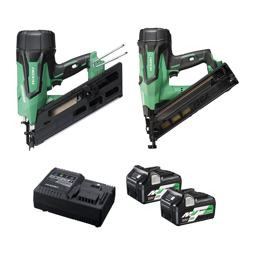 HiKOKI 18V Brushless 2 Piece 2 x 2.5/5.0Ah Combo Kit NR1890DBCL(PMZ)