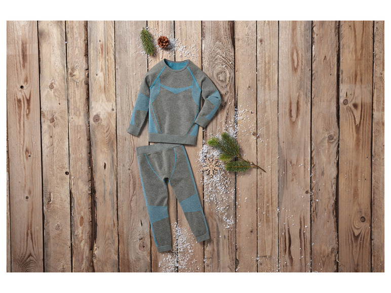 lupilu® Kleinkinder Seamless-Funktionsunterwäsche, 2-teilig, optimale Passform