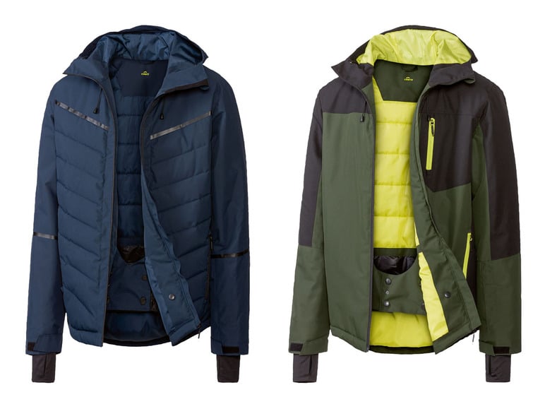 CRIVIT Herren Skijacke, wind- und wasserdicht