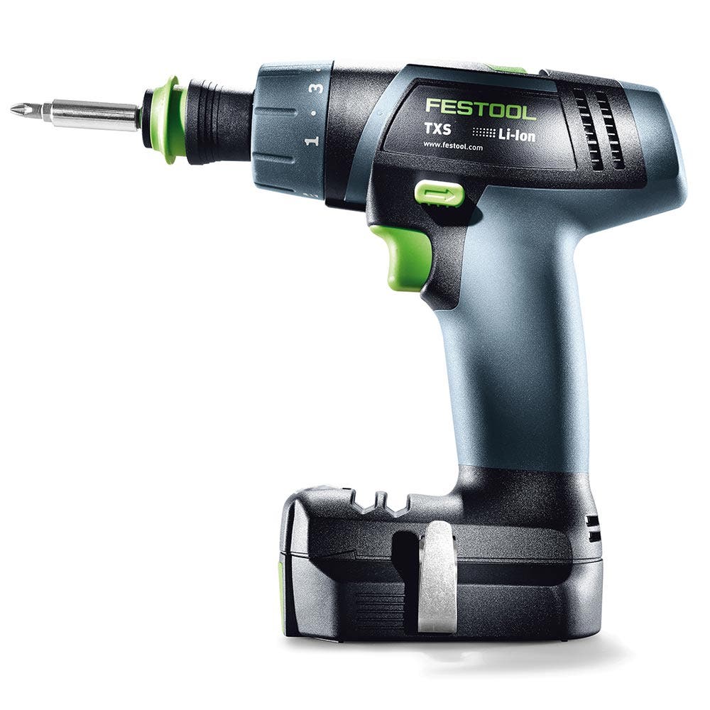 FESTOOL 10.8V 2 x 2.6Ah 10mm Drill Driver Kit 576104