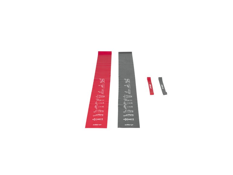 CRIVIT Fitnessbänder-Set, 4-teilig