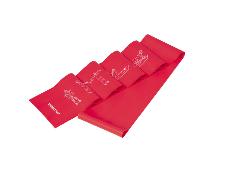 CRIVIT Fitnessbänder-Set, 4-teilig