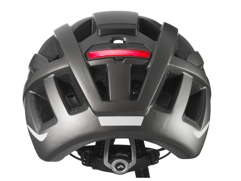 CRIVIT Damen Herren Cityhelm mit Rearlight