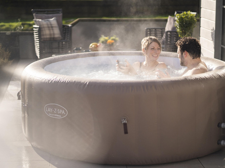 Bestway LAY-Z-SPA Whirlpool »Palm Springs« AirJet™ Ø 196 x 71 cm, rund