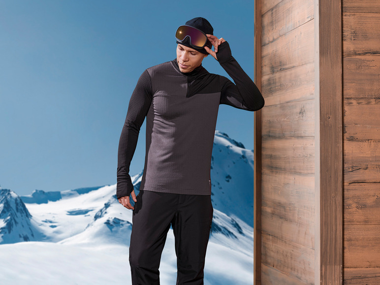 CRIVIT Herren Thermo-Funktionsshirt, angenehm weich und wärmend