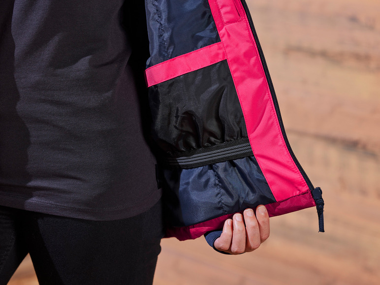 CRIVIT Kinder Skijacke, wasserabweisendes Obermaterial