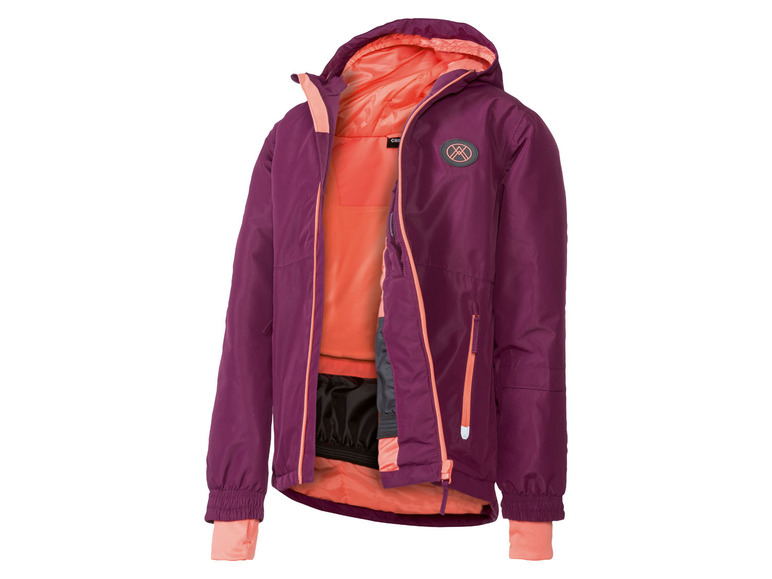 CRIVIT Mädchen Skijacke, mit reflektierenden Details