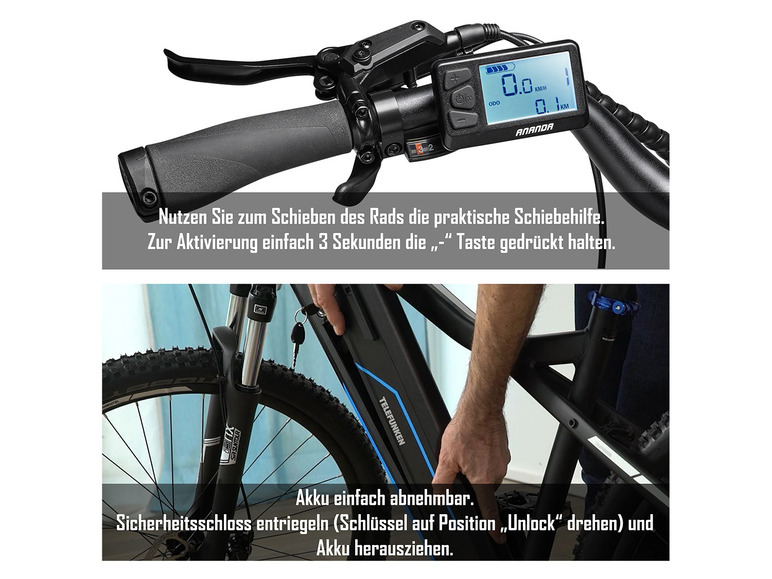 TELEFUNKEN E-Bike Trekkingrad »XC940 Expedition«, 28 Zoll
