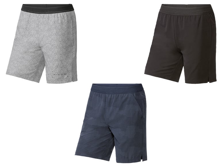 CRIVIT Herren Funktionsshorts, schnelltrocknend und feuchtigkeitsableitend