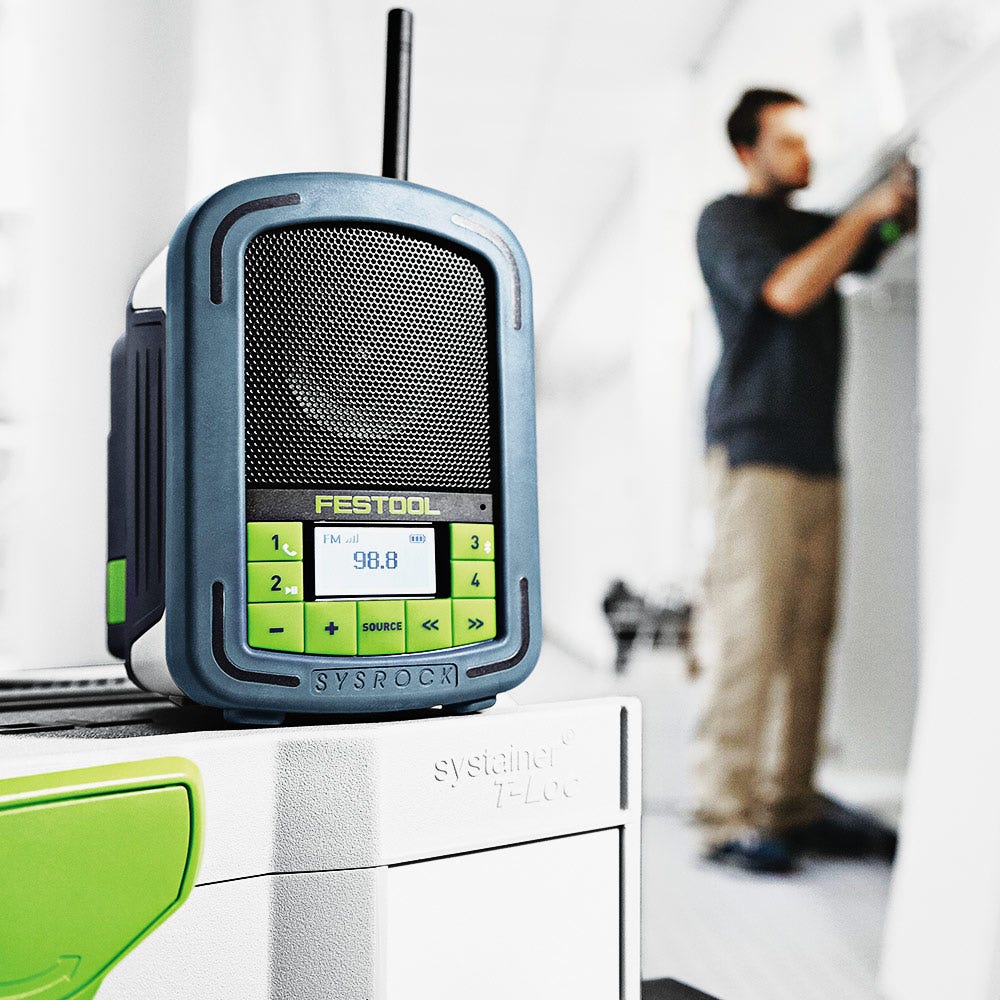 FESTOOL 10.8/18V Jobsite Radio Bluetooth Skin BR10AUS 200186