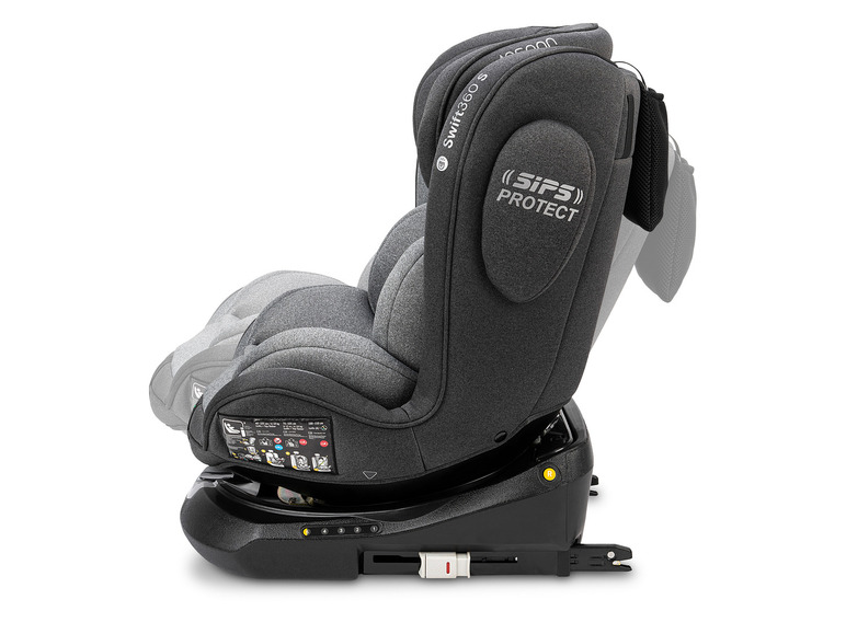 Osann Autokindersitz »Swift360 S«, 360-Grad-Drehfunktion, grau