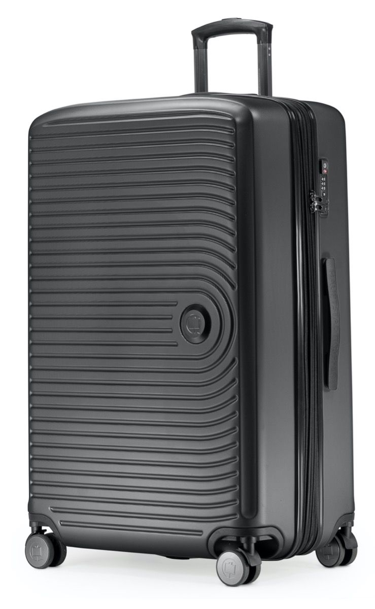 MITTE - Large suitcase, hard shell, matt, XXL extension, TSA, 77 cm, 127 litres