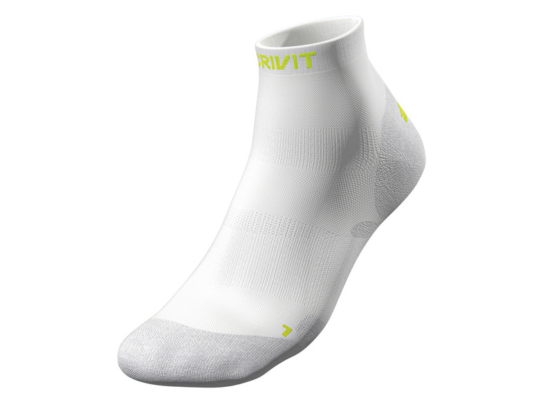 CRIVIT Damen Fahrradsocken, 2 Paar, mit SmartStep-Fußbett