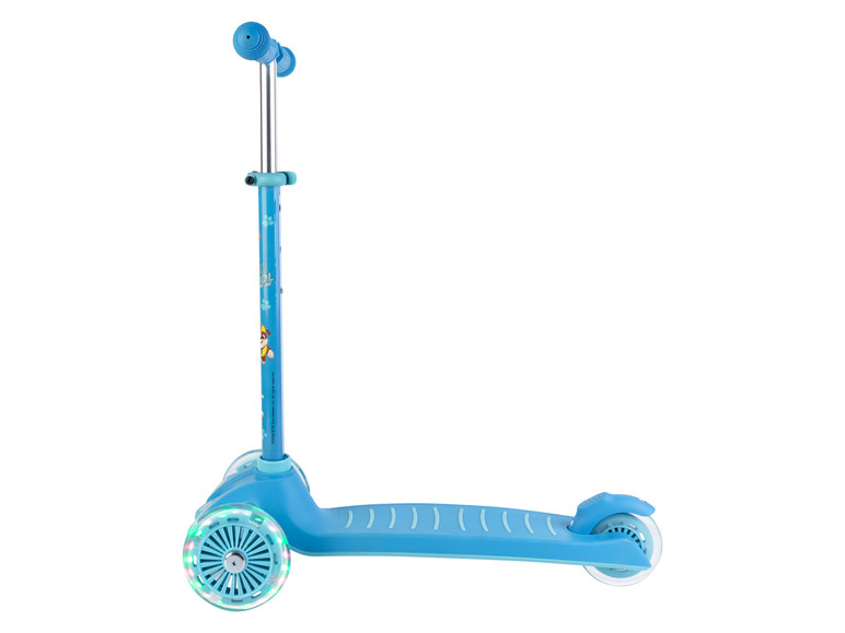 Tri-Scooter mit LED-Rollen