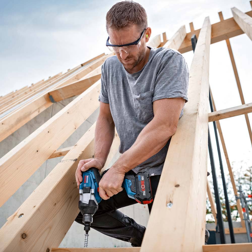 BOSCH 18V Brushless 1/2inch Impact Wrench Skin GDS 18V-1000 0.601.9J8.000