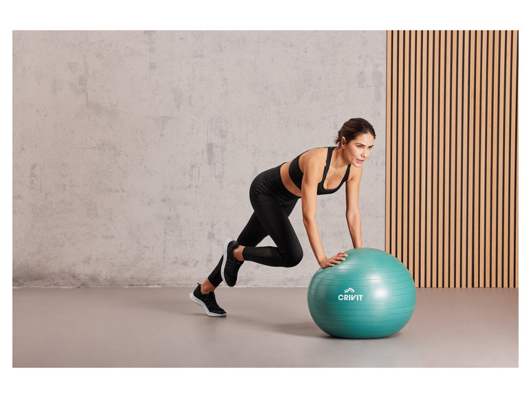 CRIVIT Soft-Gymnastikball, mit Übungs- und Trainingshinweisen
