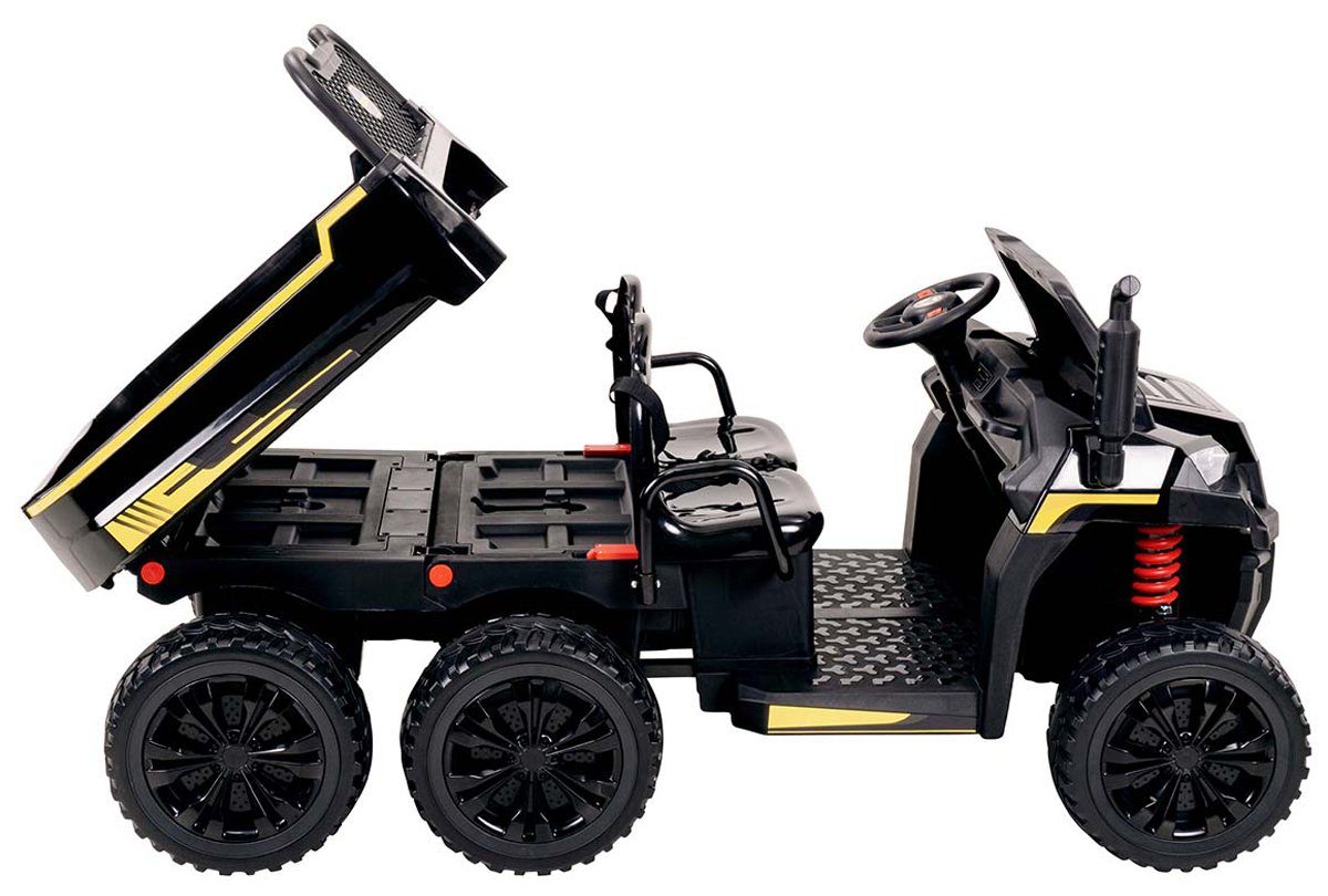 Actionbikes Motors Elektro-Kinderauto Elektroauto A730 UTV, Belastbarkeit 60 kg, (2-tlg), mit Fernbedienung - USB - AUX - Soft Start - Bremsautomatik