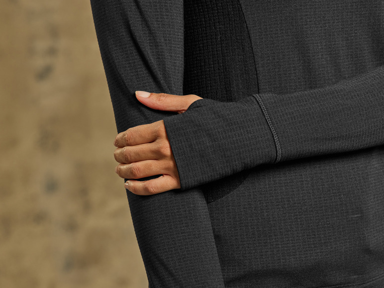 CRIVIT Damen Funktionsshirt mit Fleece-Innenseite