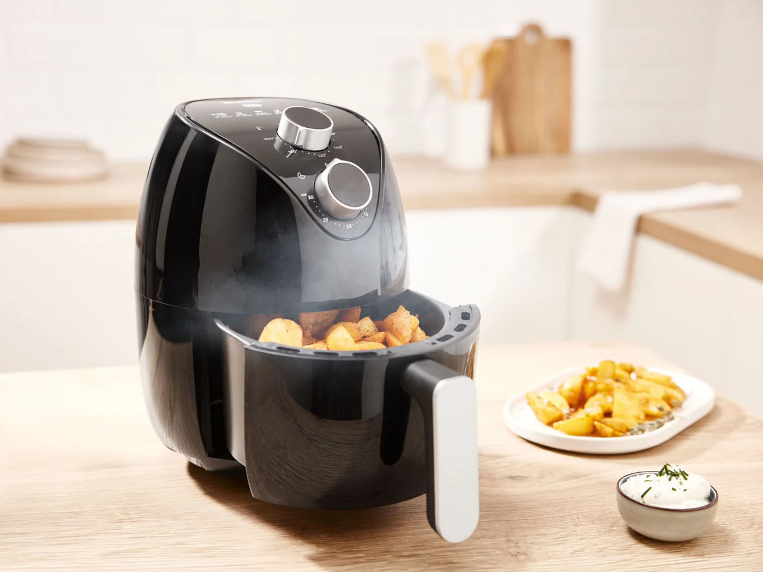 SILVERCREST® KITCHEN TOOLS hot air fryer »SHLF 1000 A1«, 1000 W, with timer