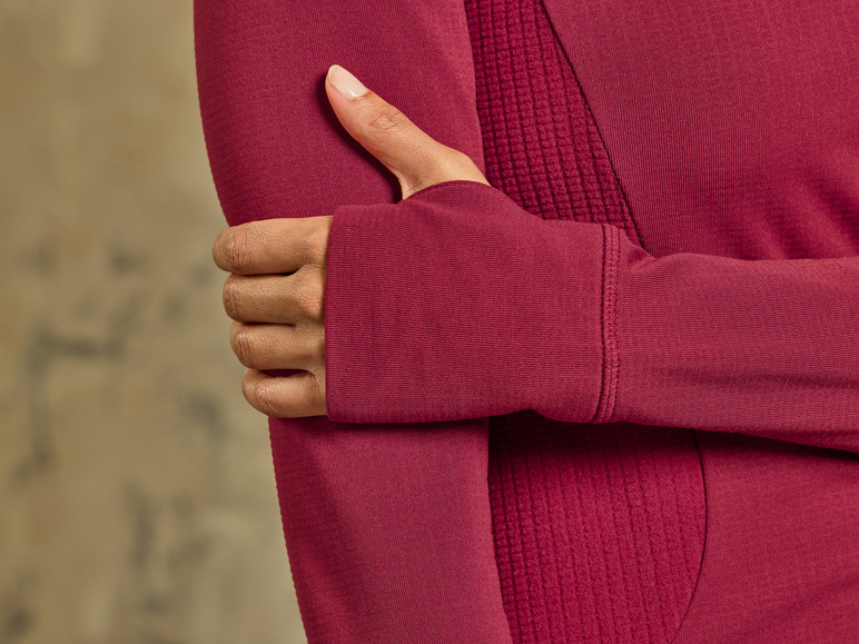 CRIVIT Damen Funktionsshirt mit Fleece-Innenseite