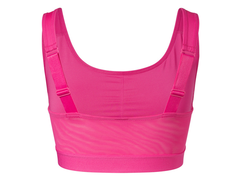 CRIVIT Damen Sportbustier, Medium-Level, herausnehmbare Pads