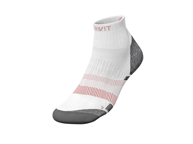 CRIVIT Damen Laufsocken, 2 Paar, feuchtigkeitsregulierung