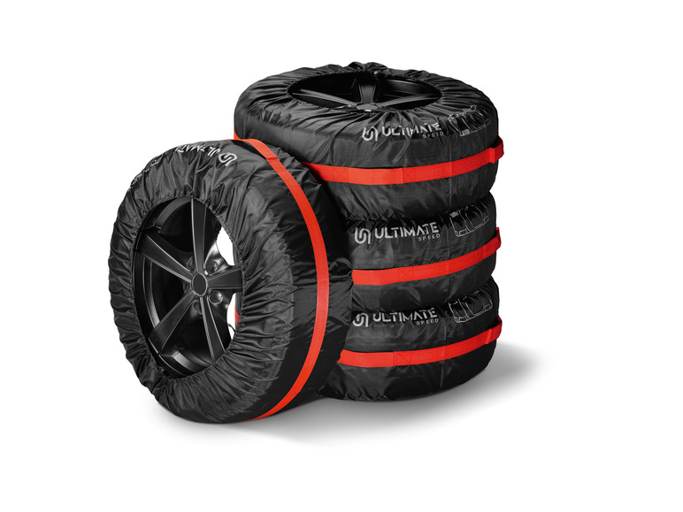 ULTIMATE SPEED® Reifentaschen-Set, 4-teilig, inkl. Tasche zur Aufbewahrung der Radschrauben